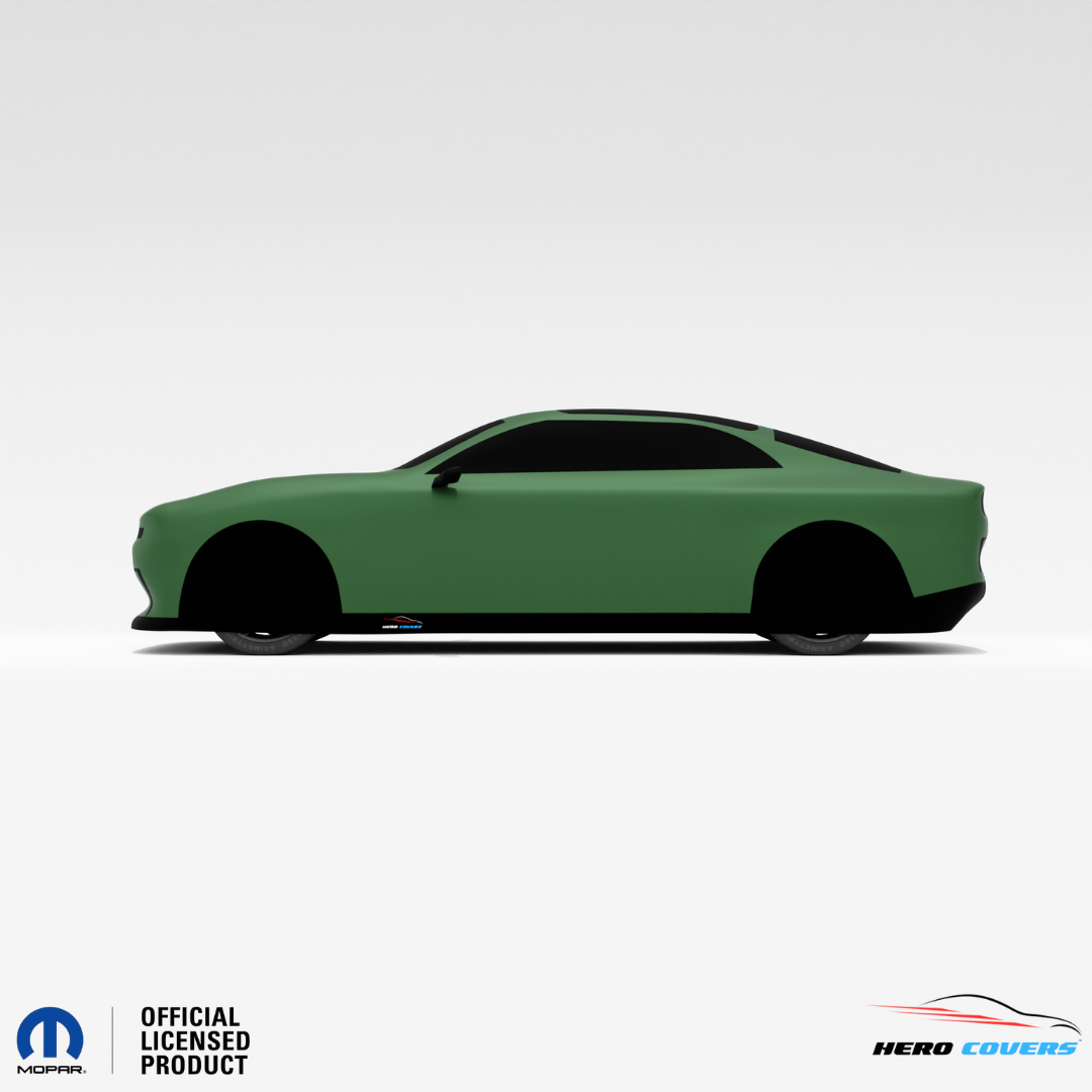 Dodge Charger 9th Gen (2024–Present) Car Cover: Indoor & Outdoor Use - HeroCovers