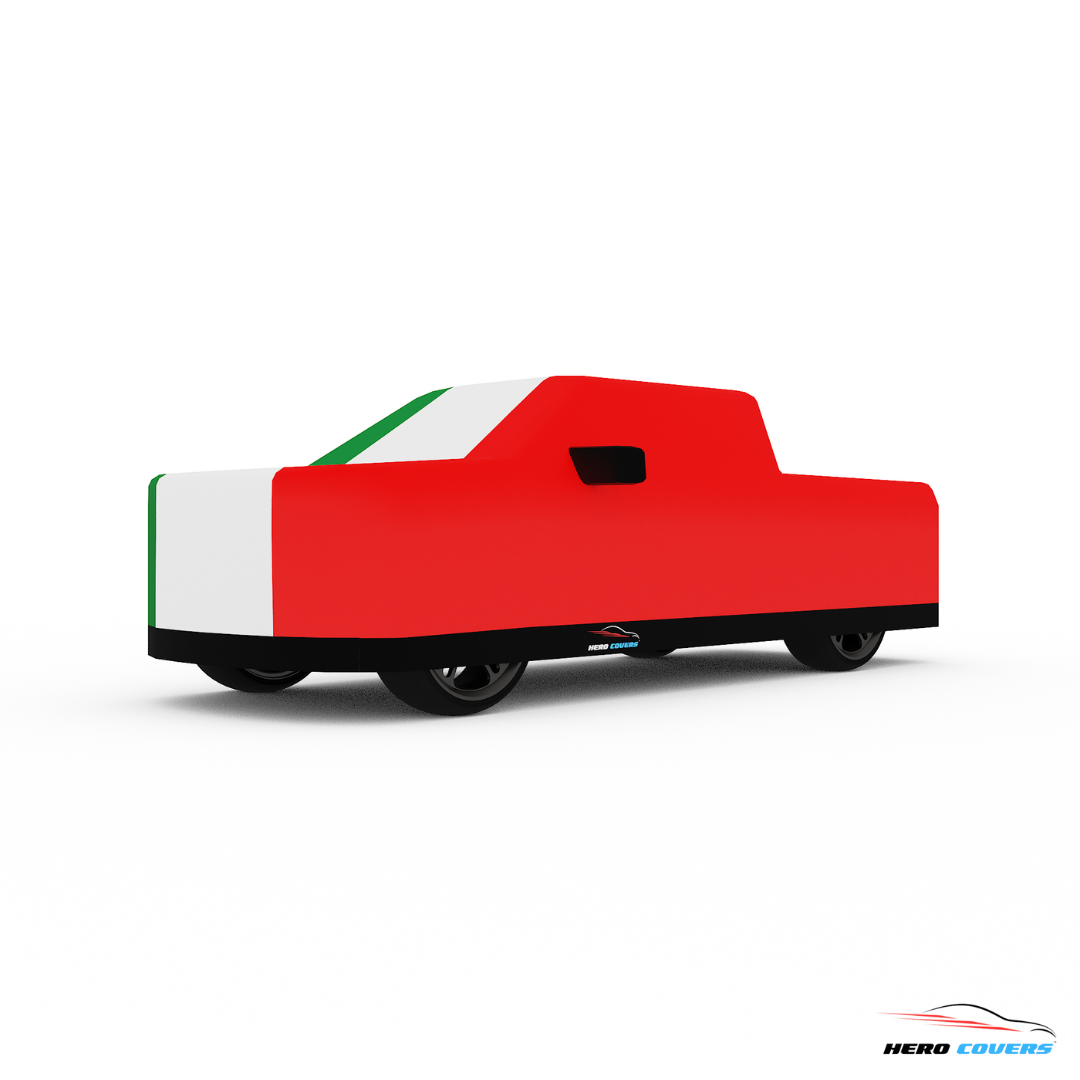 Italy Flag Design Car Cover | Premium Indoor or Outdoor Protection | HeroCovers