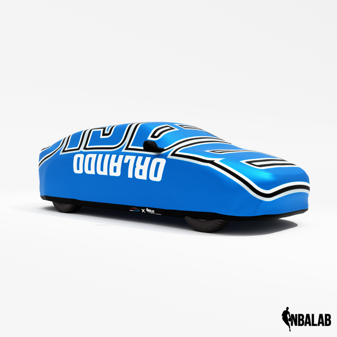 Officially Licensed Orlando Magic Cover Stretch Logo – Indoor & Outdoor | NBA Protection | HeroCovers