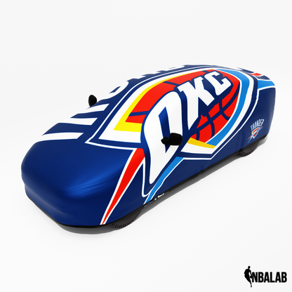 Officially Licensed Oklahoma City Cover Stretch Logo – Indoor & Outdoor | NBA Protection | HeroCovers