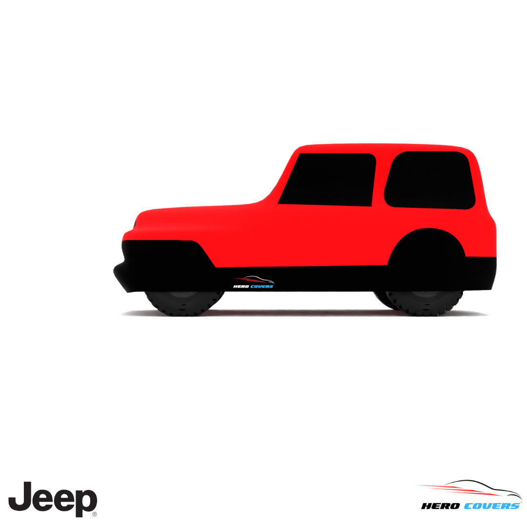 Jeep JS Series 1976 Car Cover: Indoor & Outdoor Use - HeroCovers