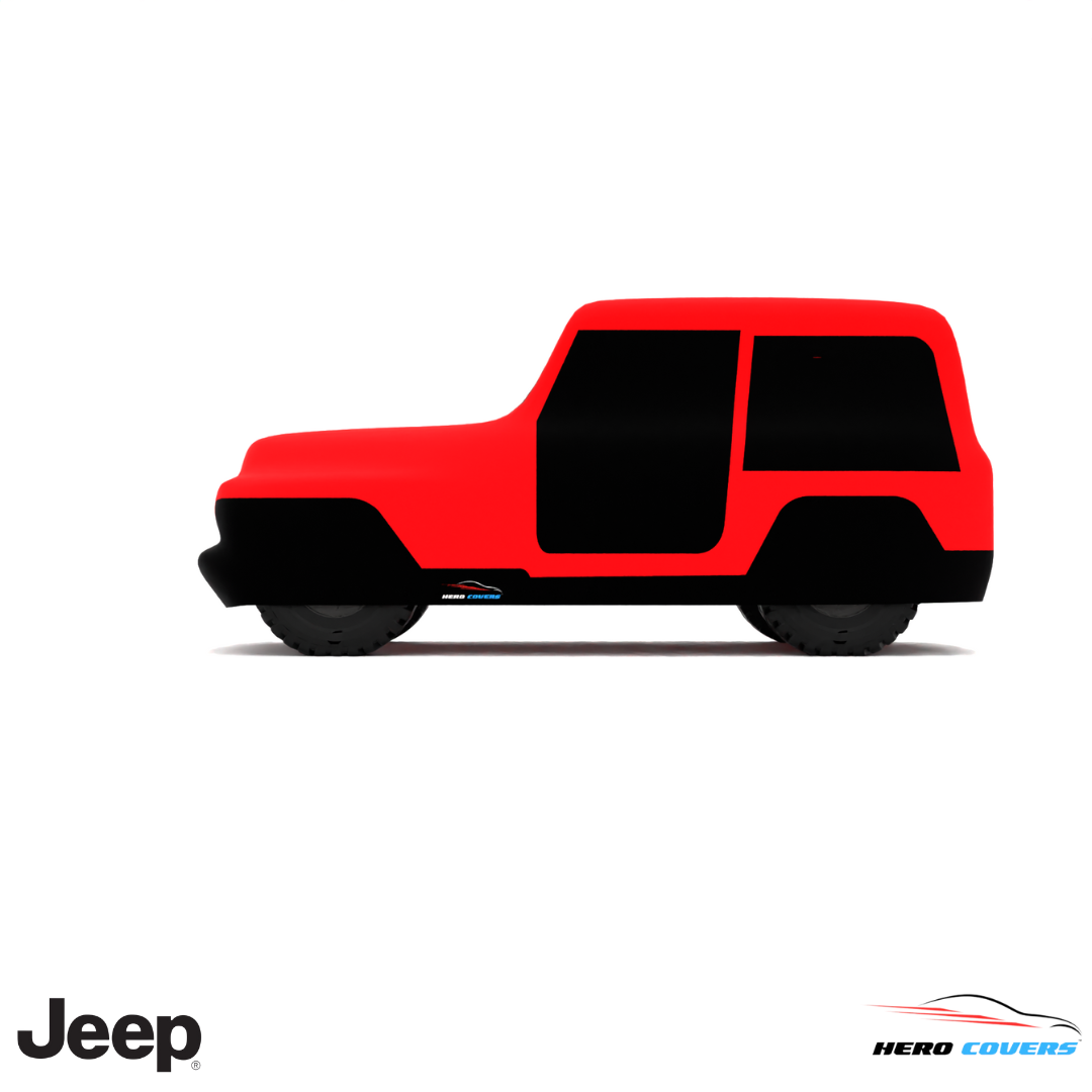 Jeep JS Series 1970 Car Cover: Indoor & Outdoor Use - HeroCovers