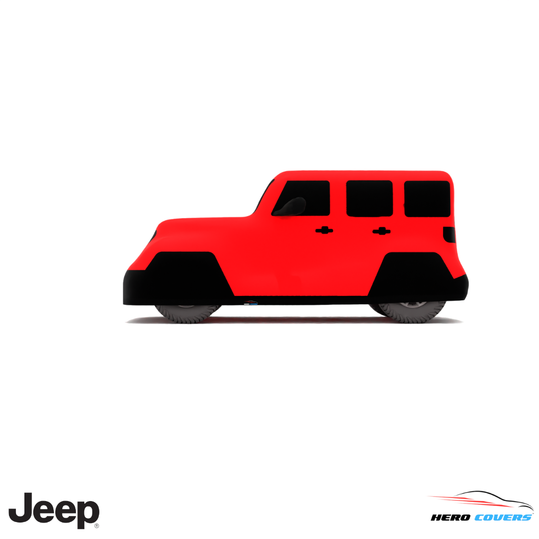 Jeep Wrangler 2018 Car Cover: Indoor & Outdoor Use - HeroCovers