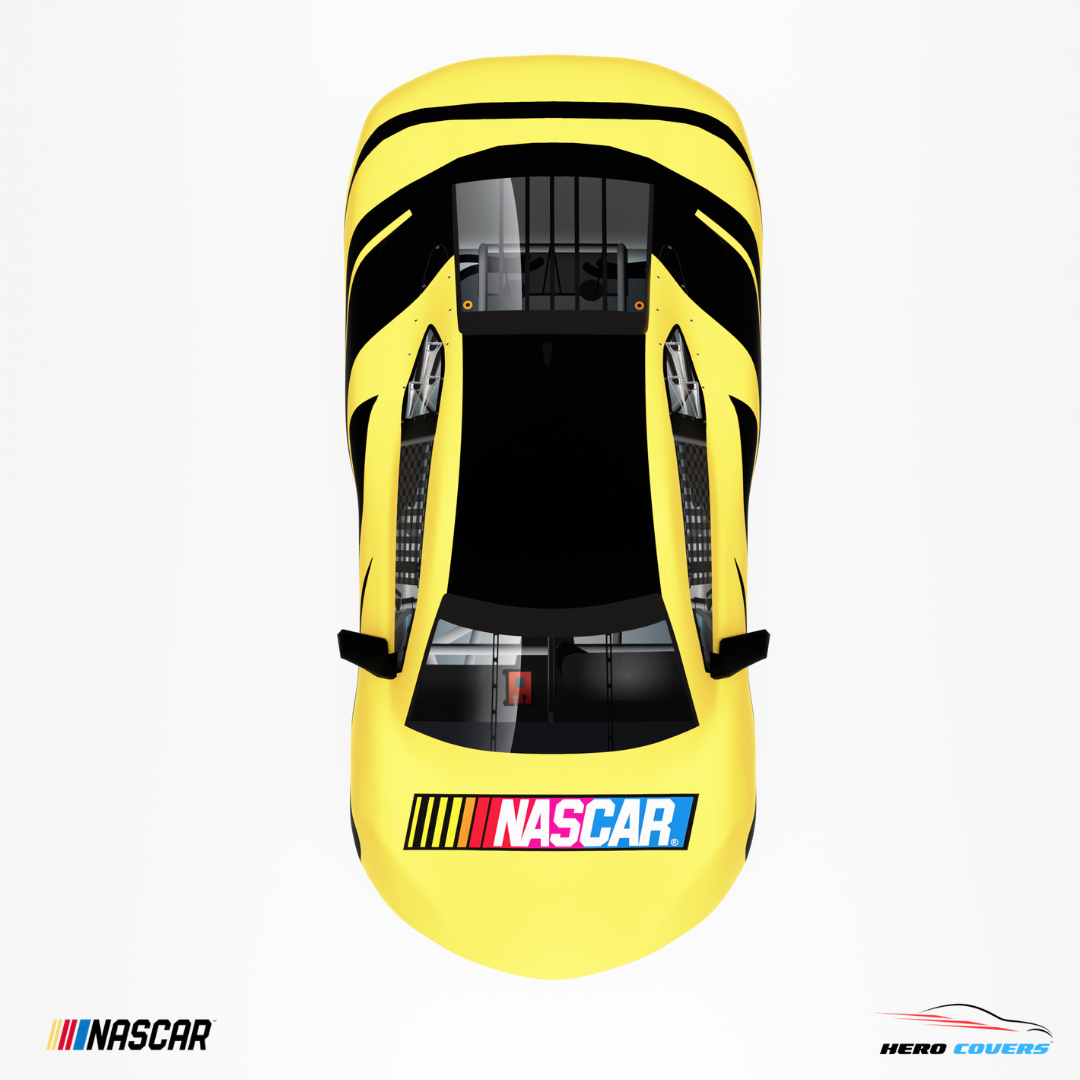 NASCAR Yellow Car Covers | Officially Licensed by HeroCovers