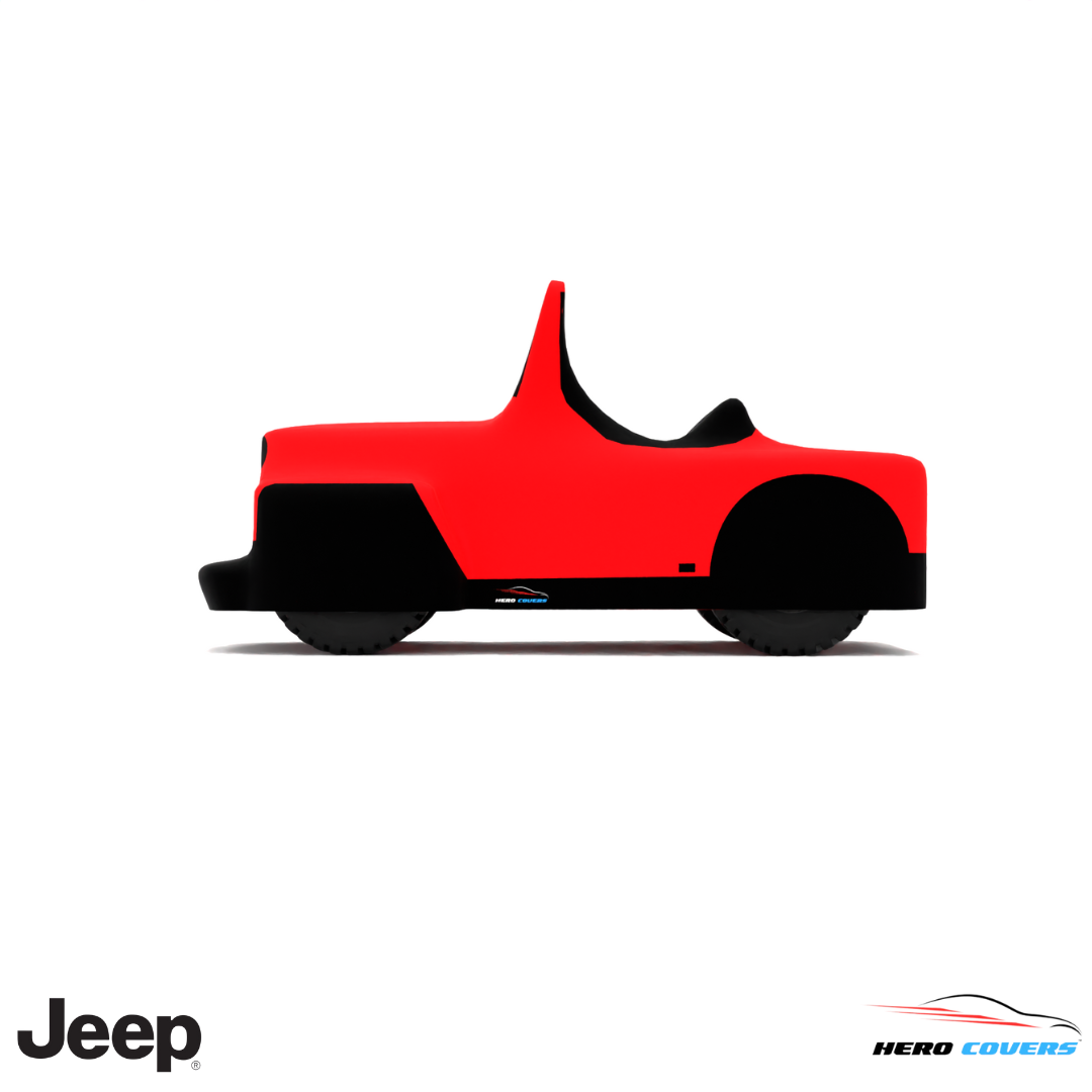 Jeep JS Series 1950 Car Cover: Indoor & Outdoor Use - HeroCovers