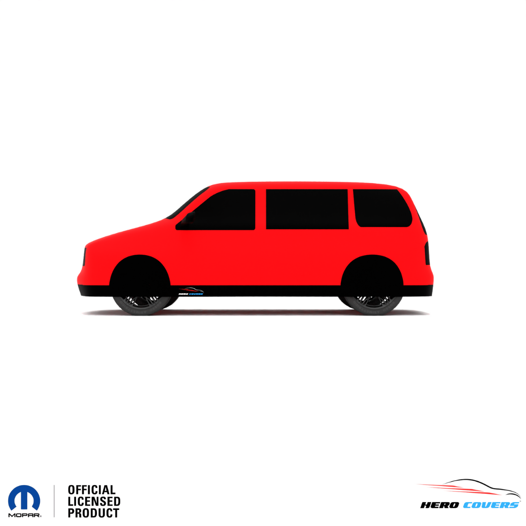 Dodge Caravan 2nd Gen (1991–1995) Car Cover: Indoor & Outdoor Use - HeroCovers