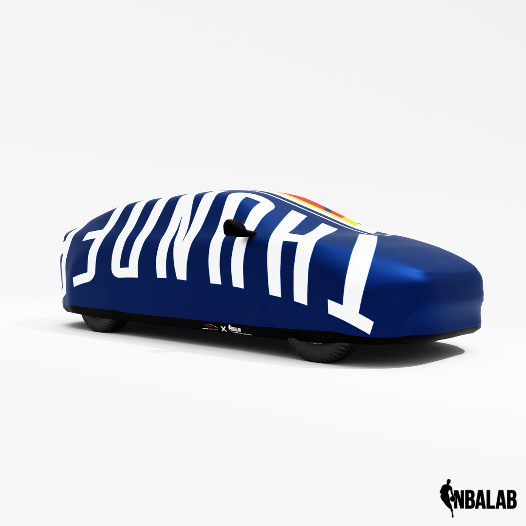 Officially Licensed Oklahoma City Cover Stretch Logo – Indoor & Outdoor | NBA Protection | HeroCovers