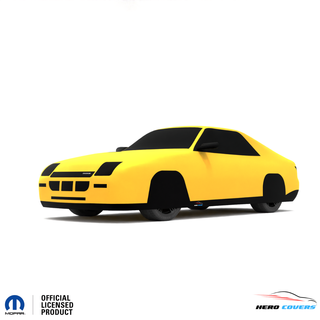 Dodge Charger 5th Gen (1981–1987) Car Cover: Indoor & Outdoor Use - HeroCovers