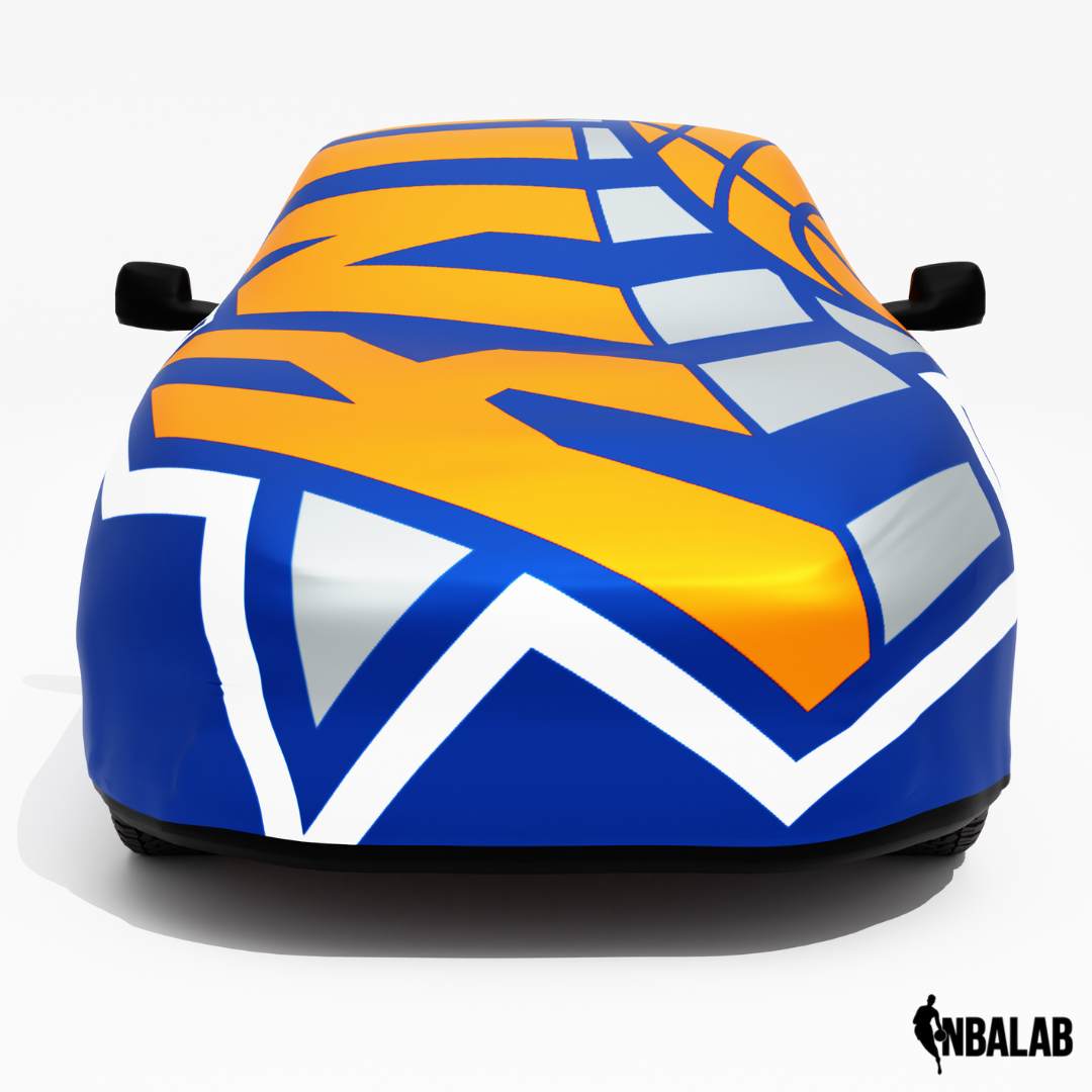 Officially Licensed New York Knicks Cover Stretch Logo – Indoor & Outdoor | NBA Protection | HeroCovers
