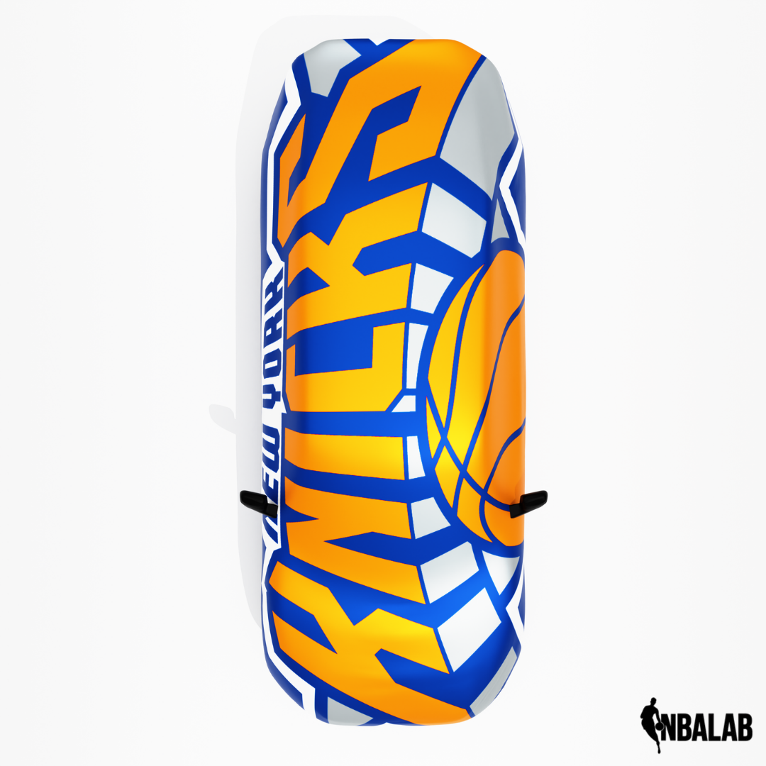 Officially Licensed New York Knicks Cover Stretch Logo – Indoor & Outdoor | NBA Protection | HeroCovers