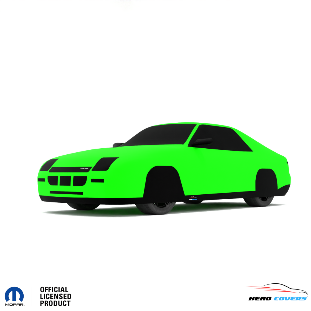 Dodge Charger 5th Gen (1981–1987) Car Cover: Indoor & Outdoor Use - HeroCovers