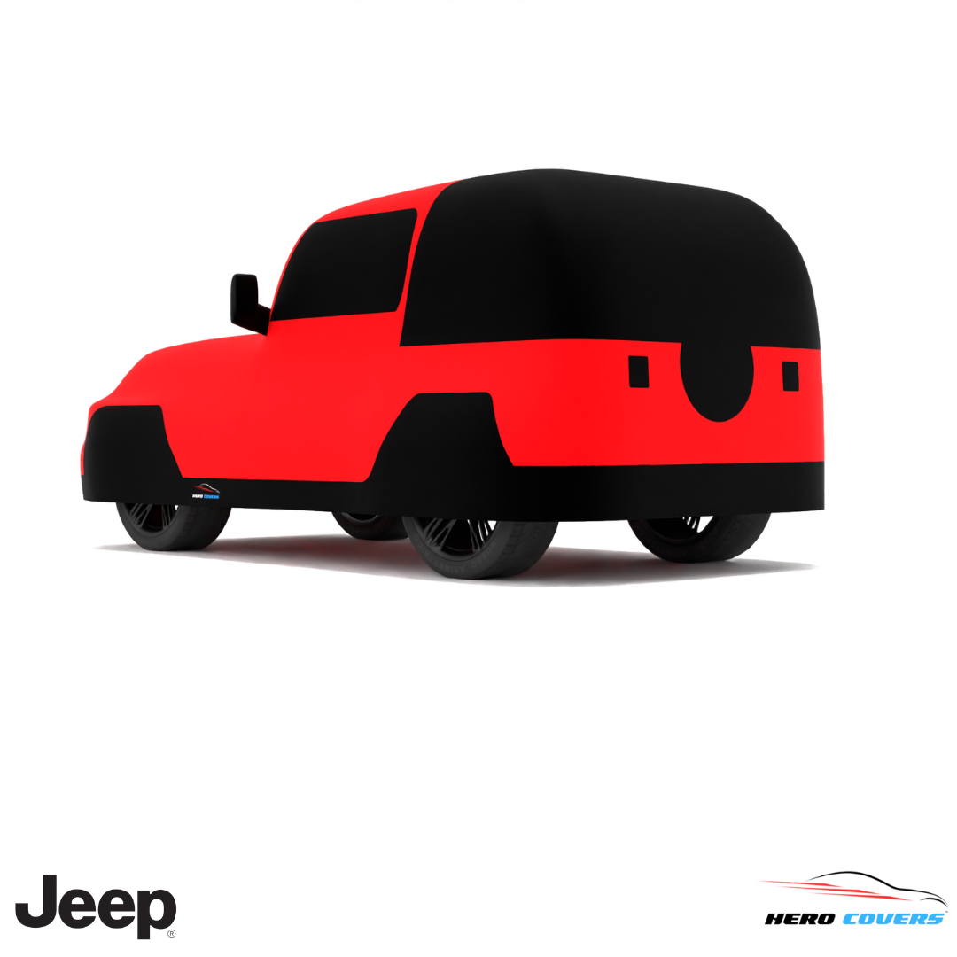 Jeep Wrangler 1996 Car Cover: Indoor & Outdoor Use - HeroCovers