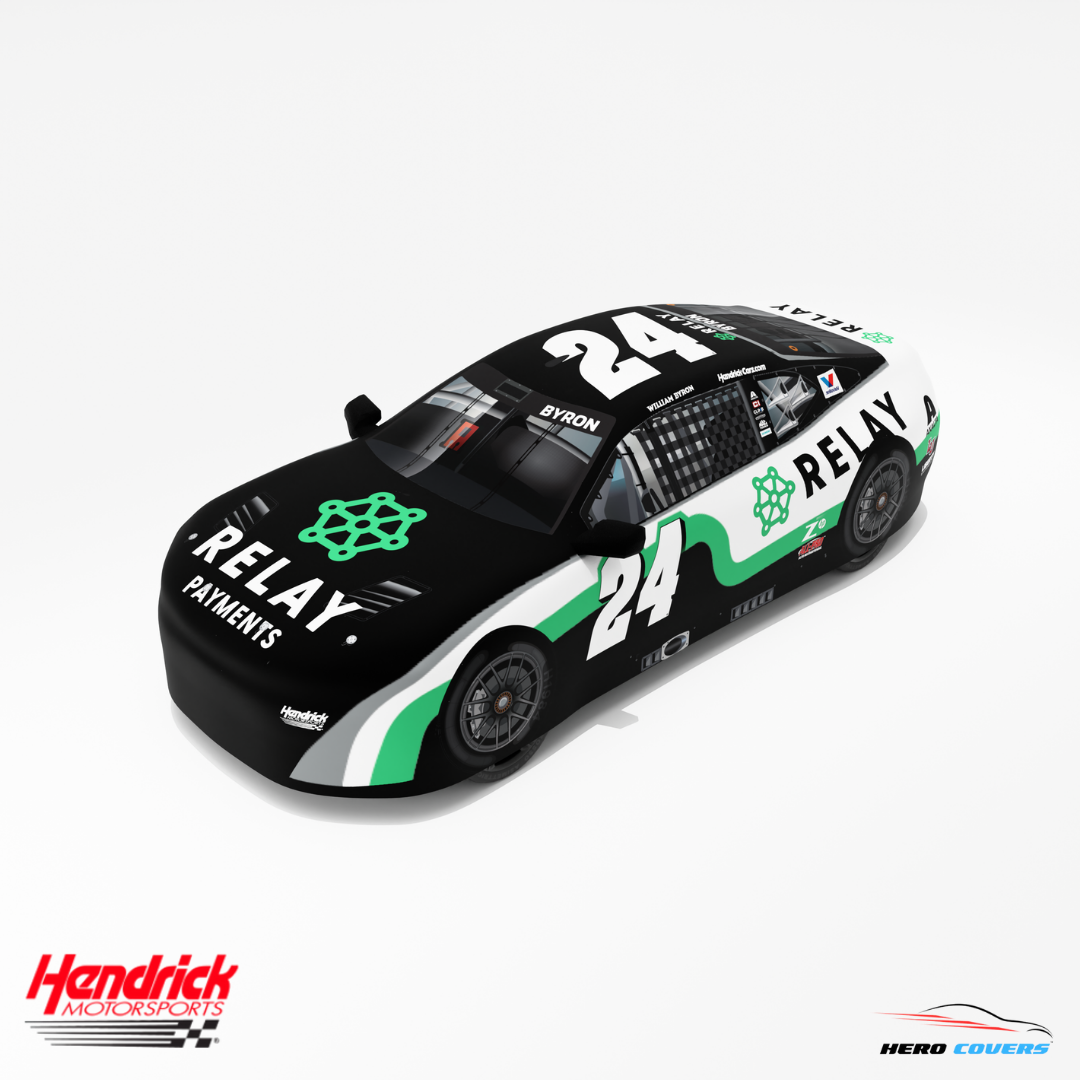 Officially Licensed Hendrick Motorsports Relay Custom Car Cover