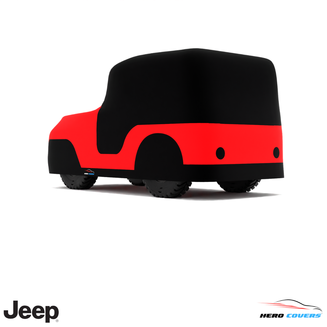 Jeep JS Series 1953 Car Cover: Indoor & Outdoor Use - HeroCovers