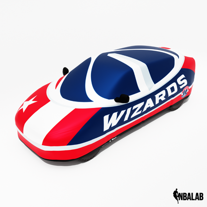 Officially Licensed Washington Cover Stretch Logo – Indoor & Outdoor | NBA Protection | HeroCovers