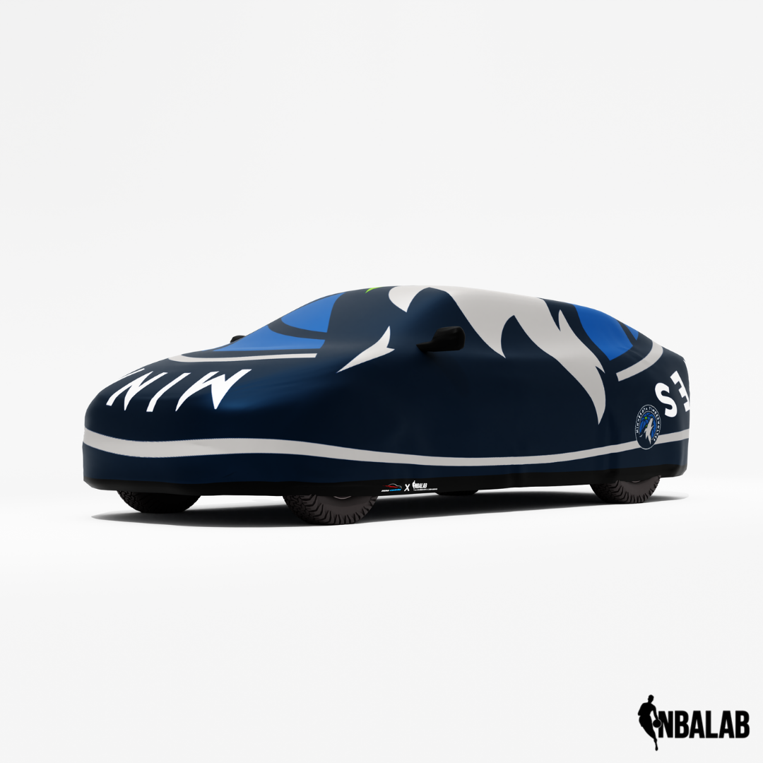 Officially Licensed Minnesota Timberwolves Cover Stretch Logo – Indoor & Outdoor | NBA Protection | HeroCovers