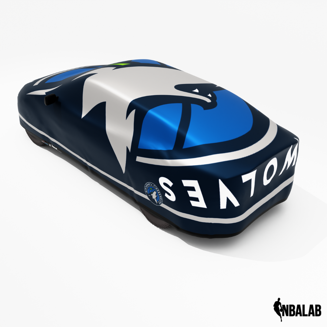 Officially Licensed Minnesota Timberwolves Cover Stretch Logo – Indoor & Outdoor | NBA Protection | HeroCovers