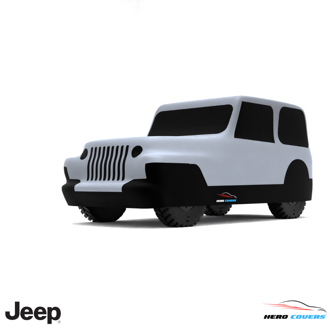 Jeep JS Series 1976 Car Cover: Indoor & Outdoor Use - HeroCovers