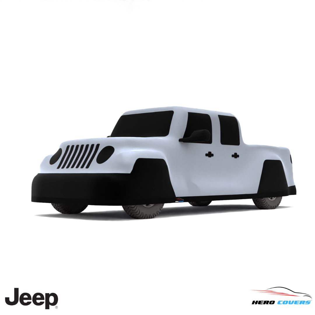 Jeep Gladiator 2020 Car Cover: Indoor & Outdoor Use - HeroCovers