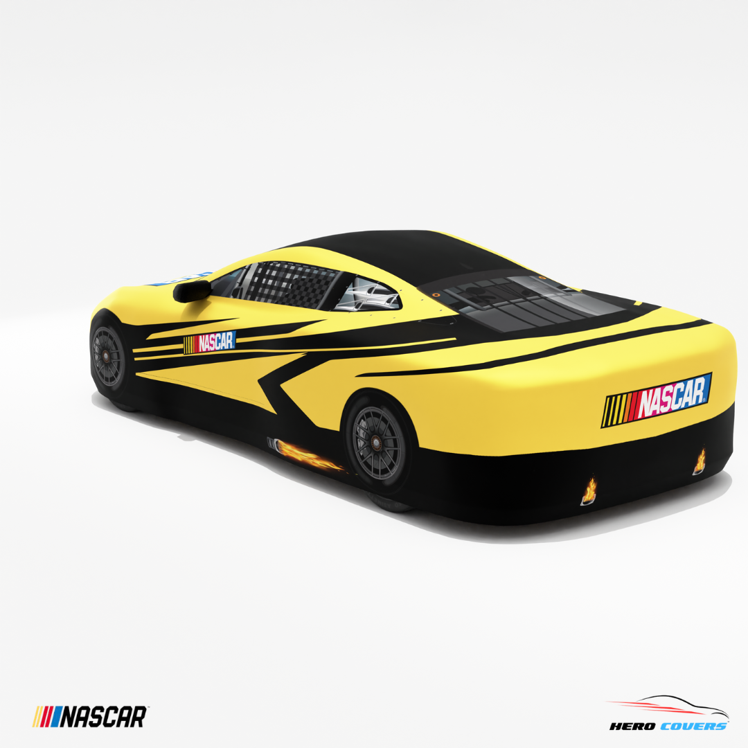 NASCAR Yellow Car Covers | Officially Licensed by HeroCovers