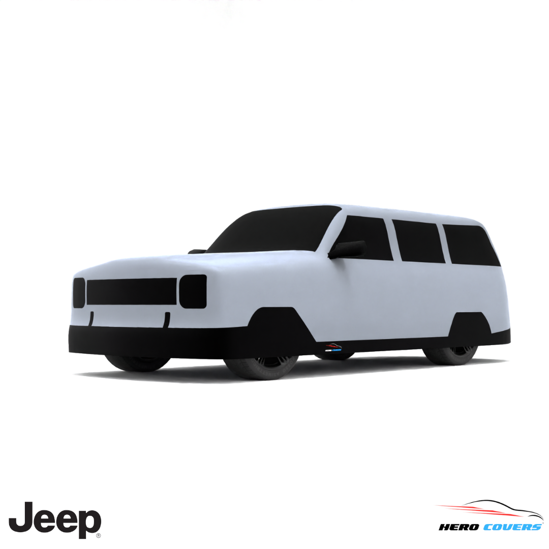 Jeep Wagoneer 1963  Car Cover: Indoor & Outdoor Use - HeroCovers
