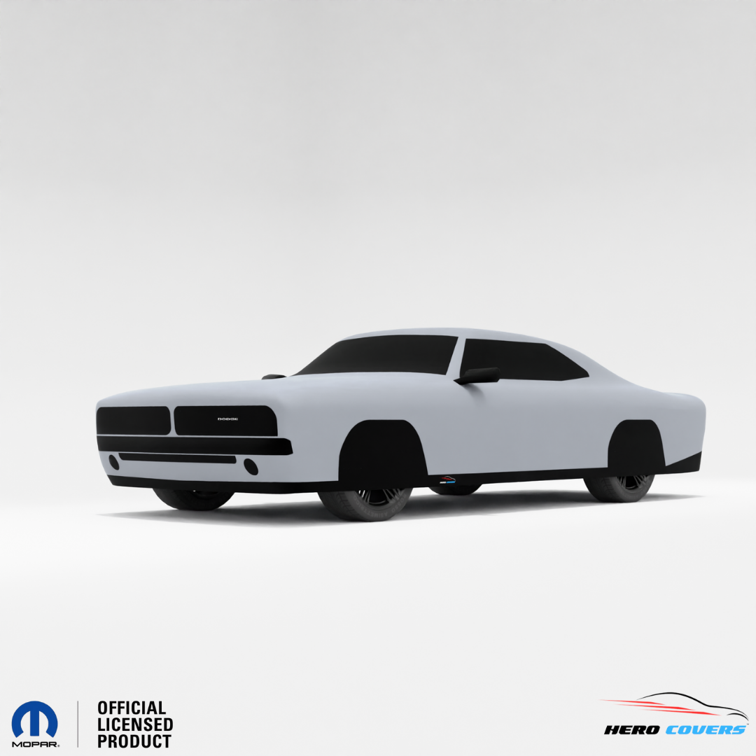 Dodge Charger 1st Gen (1966–1967) Car Cover: Indoor & Outdoor Use - HeroCovers