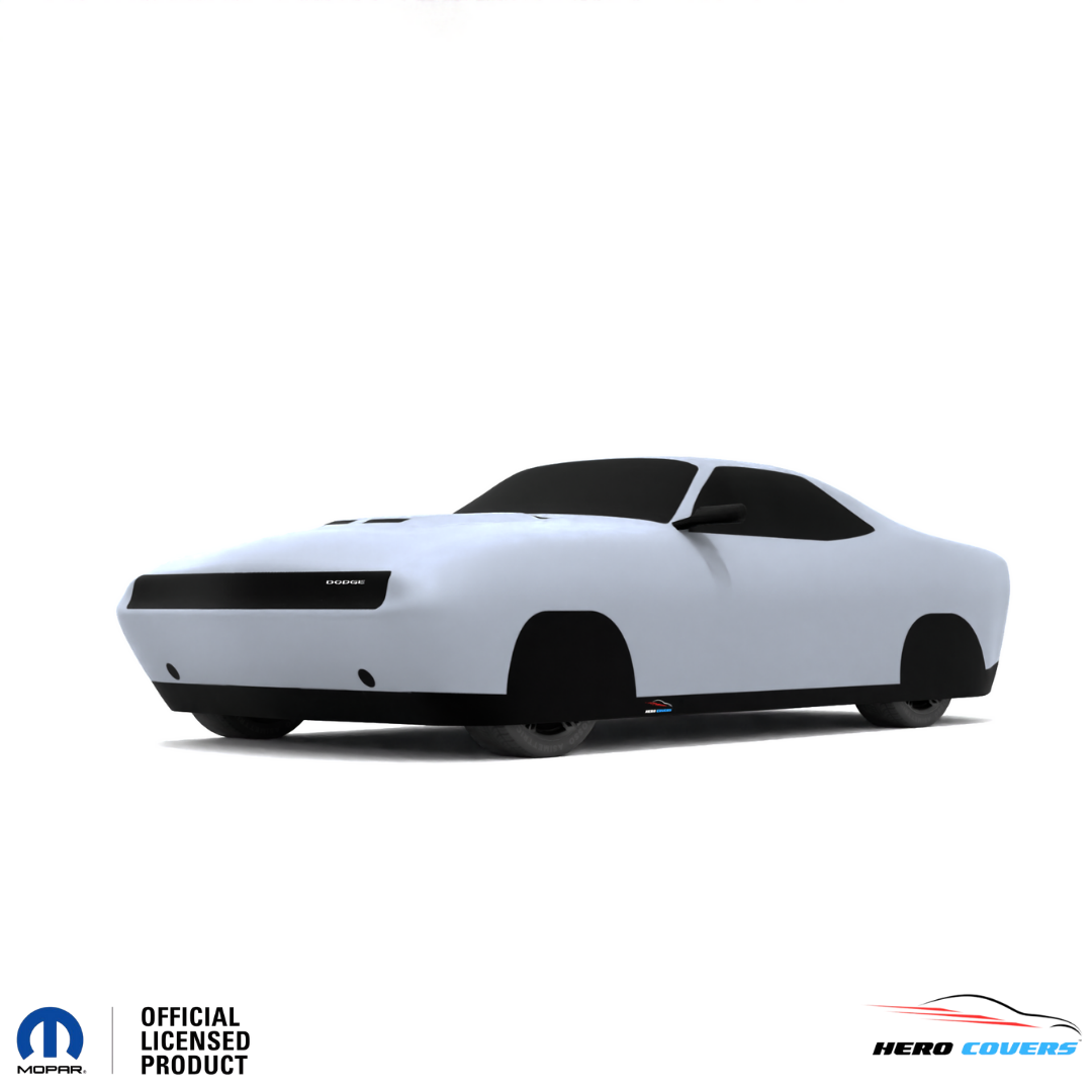 Dodge Challenger 2nd Gen (1978–1983) Car Cover: Indoor & Outdoor Use - HeroCovers