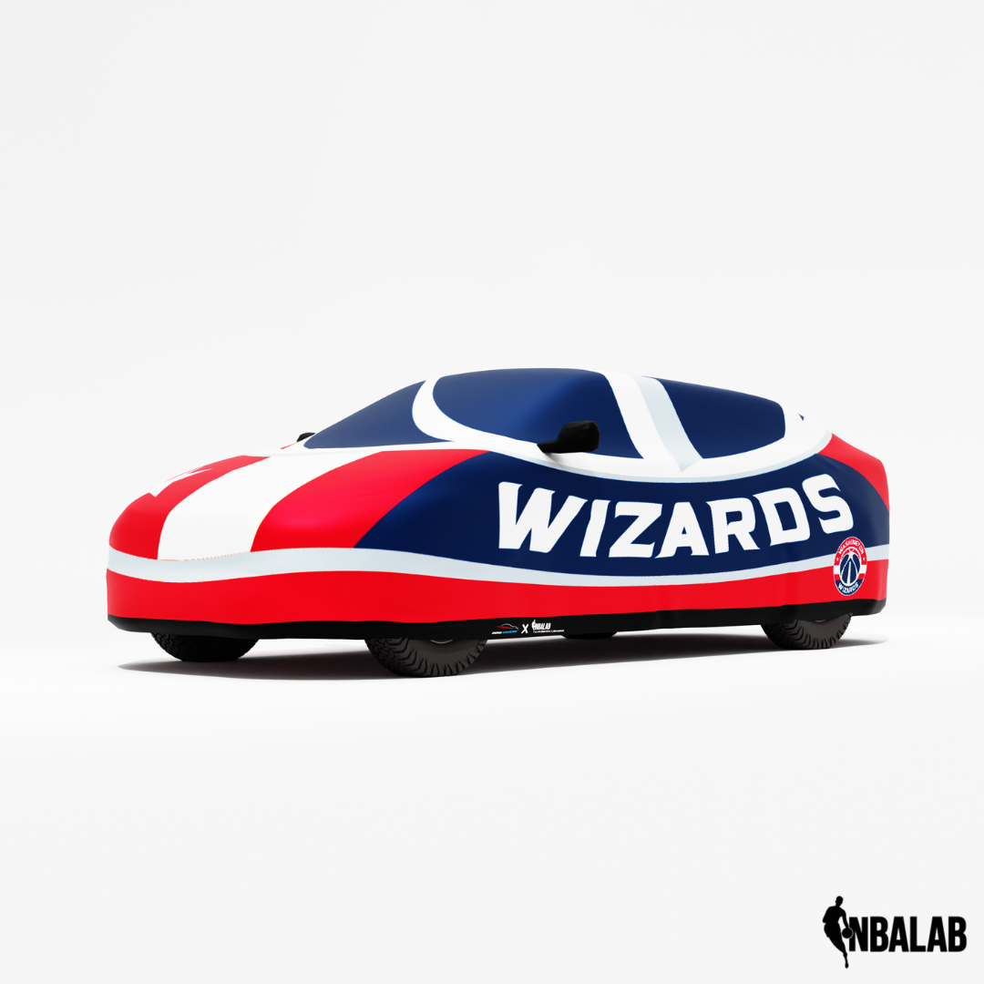 Officially Licensed Washington Cover Stretch Logo – Indoor & Outdoor | NBA Protection | HeroCovers