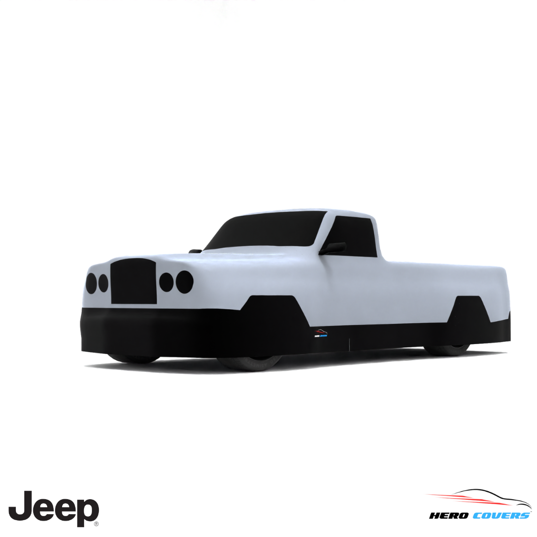 Jeep Gladiator 1963 Car Cover: Indoor & Outdoor Use - HeroCovers