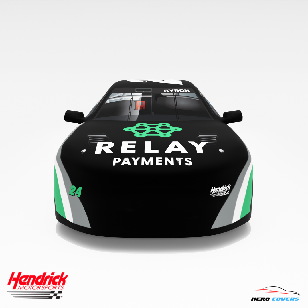 Officially Licensed Hendrick Motorsports Relay Custom Car Cover