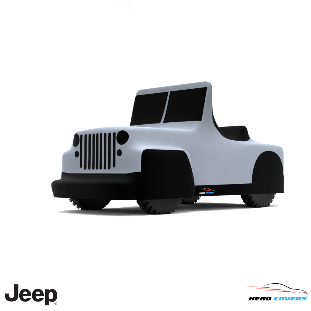 Jeep JS Series 1945 Car Cover: Indoor & Outdoor Use - HeroCovers