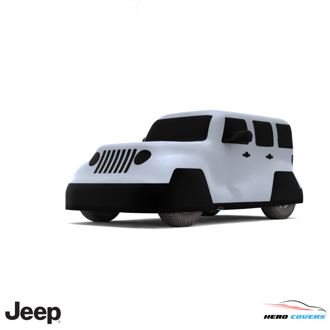 Jeep Wrangler 2018 Car Cover: Indoor & Outdoor Use - HeroCovers