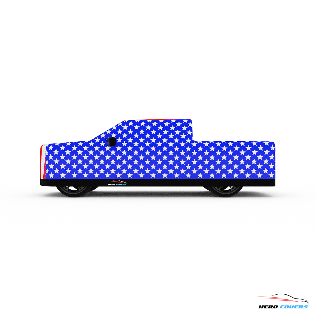 American Flag Design Car Cover | Premium Indoor or Outdoor Protection | HeroCovers