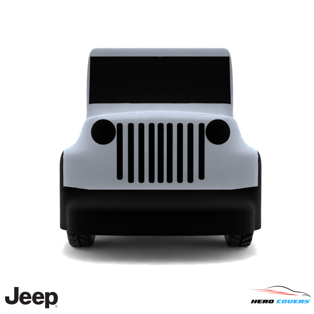 Jeep JS Series 1950 Car Cover: Indoor & Outdoor Use - HeroCovers