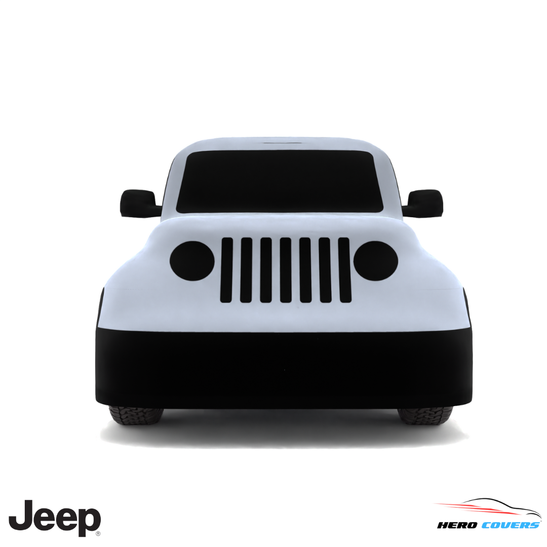 Jeep Wrangler 2018 Car Cover: Indoor & Outdoor Use - HeroCovers