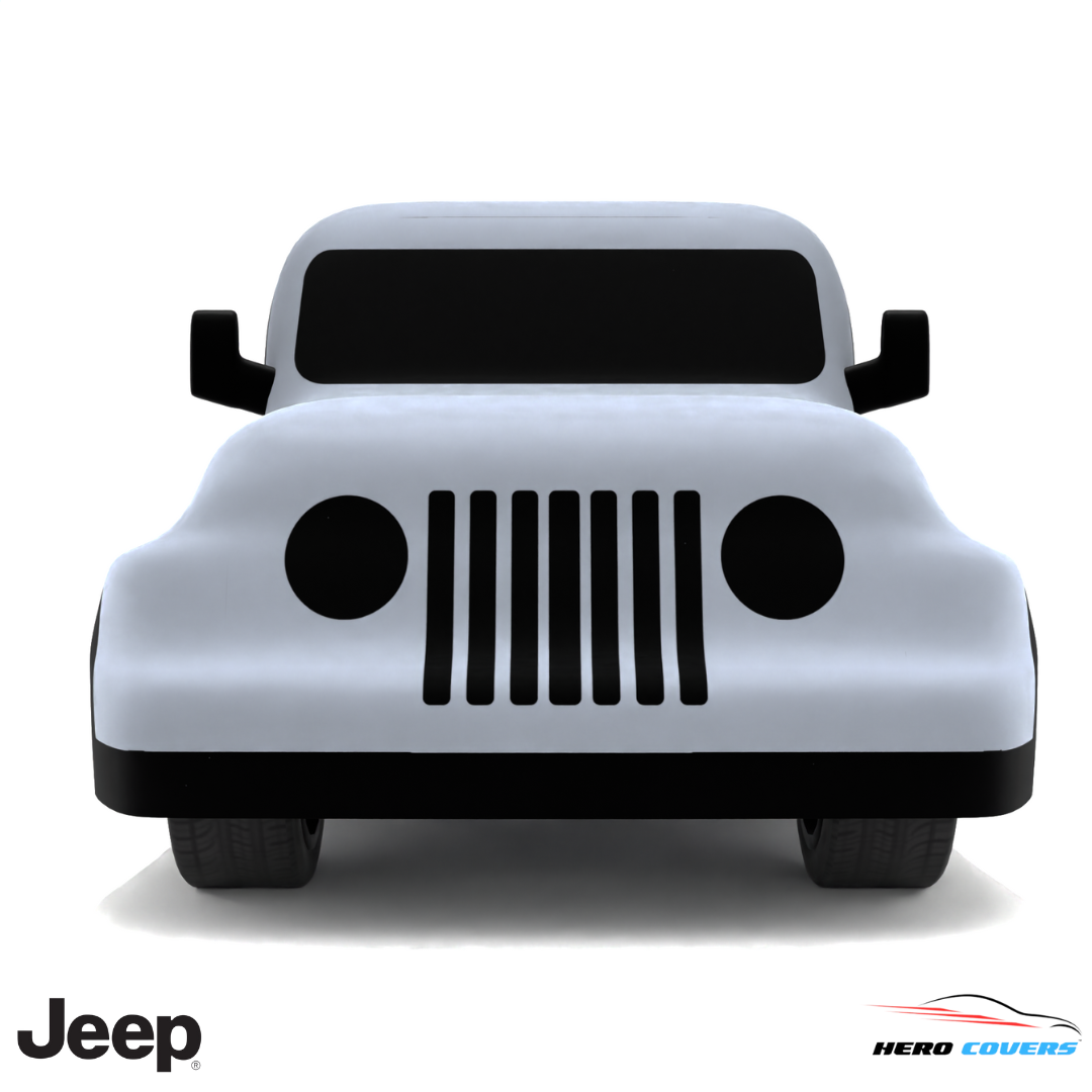 Jeep Wrangler 1996 Car Cover: Indoor & Outdoor Use - HeroCovers