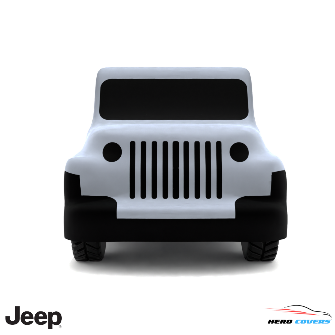 Jeep JS Series 1976 Car Cover: Indoor & Outdoor Use - HeroCovers
