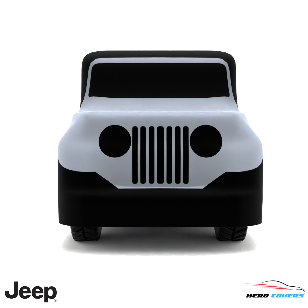 Jeep JS Series 1953 Car Cover: Indoor & Outdoor Use - HeroCovers