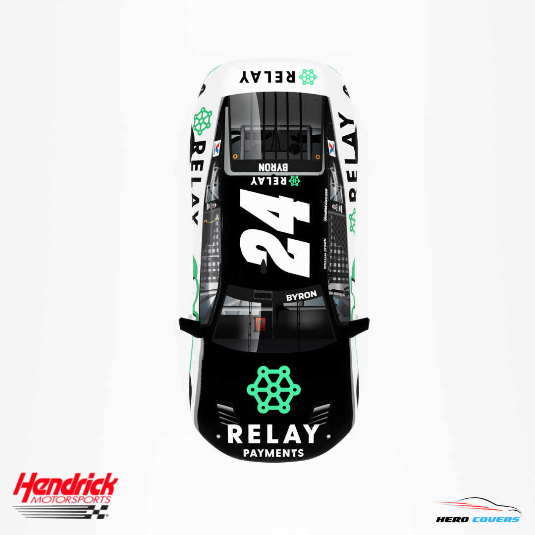 Officially Licensed Hendrick Motorsports Relay Custom Car Cover