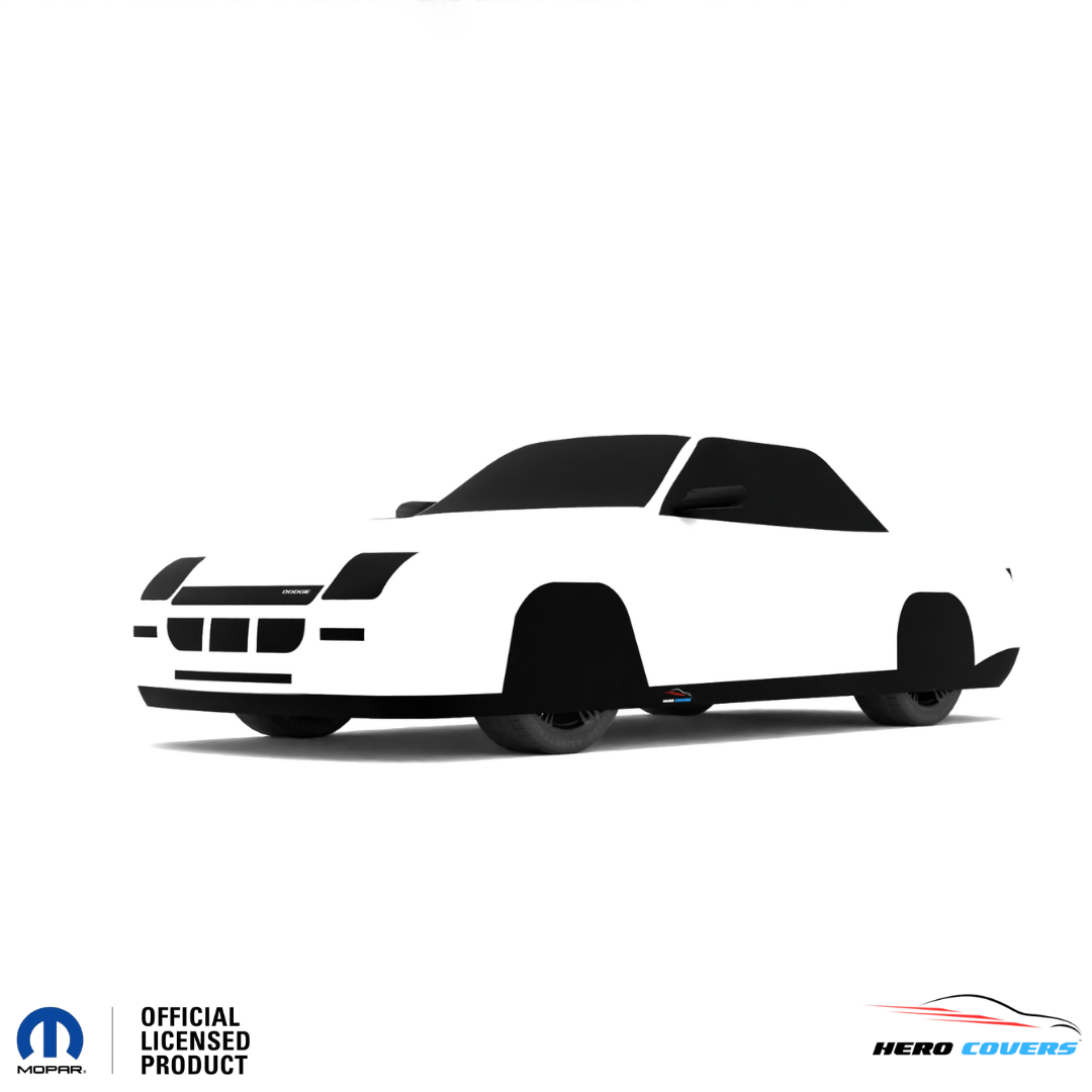 Dodge Charger 5th Gen (1981–1987) Car Cover: Indoor & Outdoor Use - HeroCovers