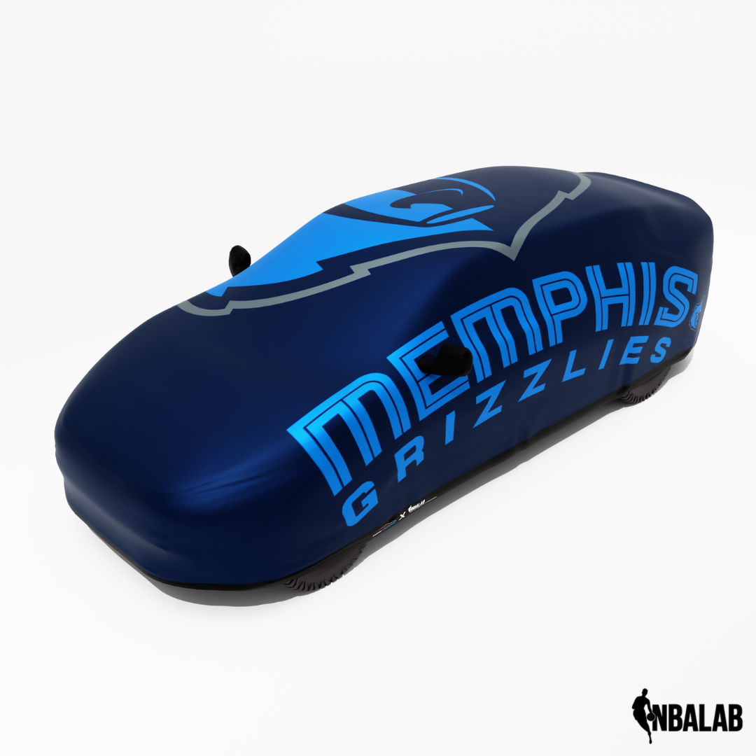 Officially Licensed Memphis Grizzlies Cover Stretch Logo – Indoor & Outdoor | NBA Protection | HeroCovers
