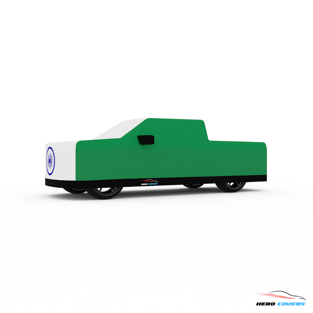 India Flag Design Car Cover | Premium Indoor or Outdoor Protection | HeroCovers