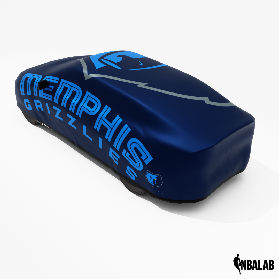 Officially Licensed Memphis Grizzlies Cover Stretch Logo – Indoor & Outdoor | NBA Protection | HeroCovers