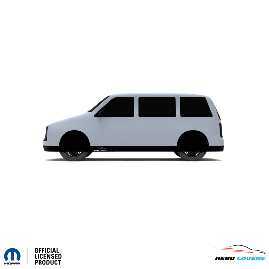 Dodge Caravan 1st Gen (1984–1990) Car Cover: Indoor & Outdoor Use - HeroCovers