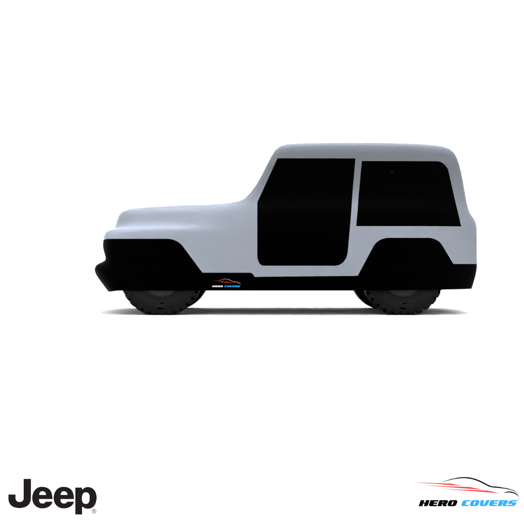 Jeep JS Series 1970 Car Cover: Indoor & Outdoor Use - HeroCovers