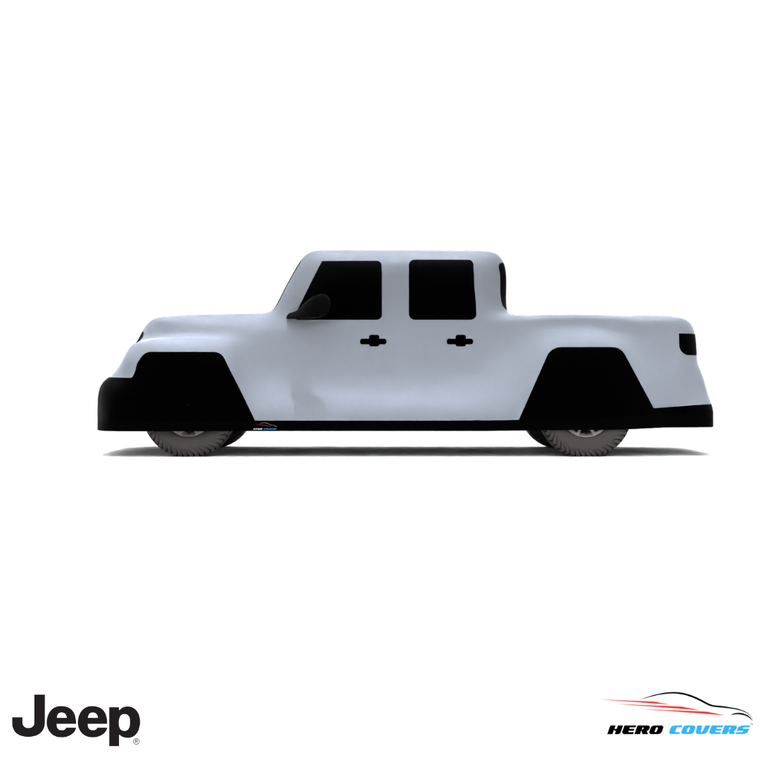 Jeep Gladiator 2020 Car Cover: Indoor & Outdoor Use - HeroCovers