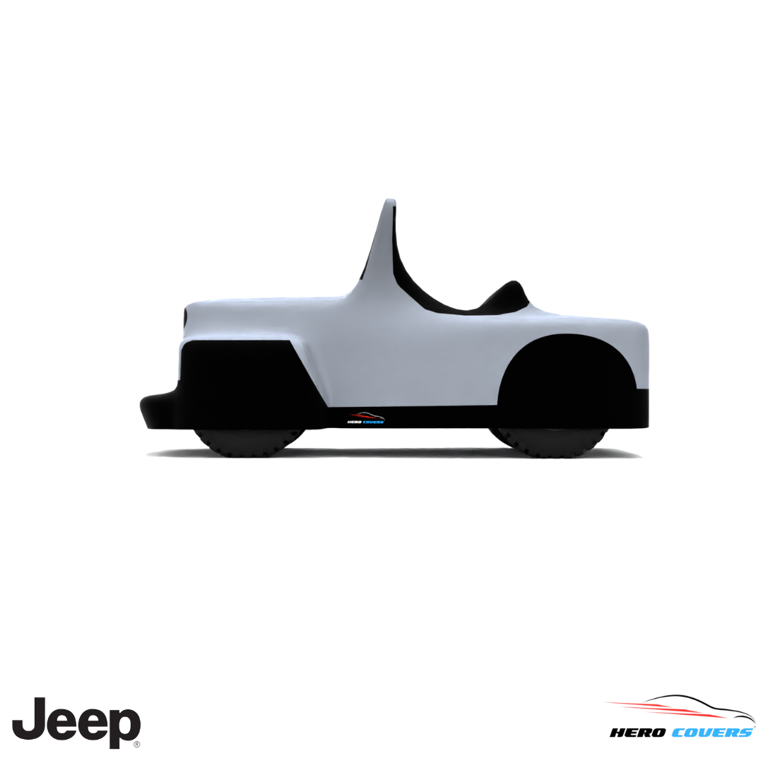 Jeep JS Series 1945 Car Cover: Indoor & Outdoor Use - HeroCovers