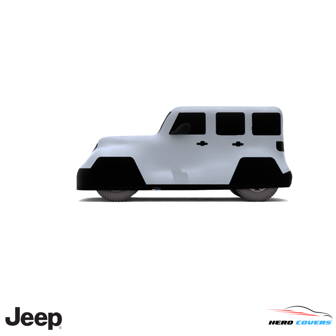 Jeep Wrangler 2018 Car Cover: Indoor & Outdoor Use - HeroCovers