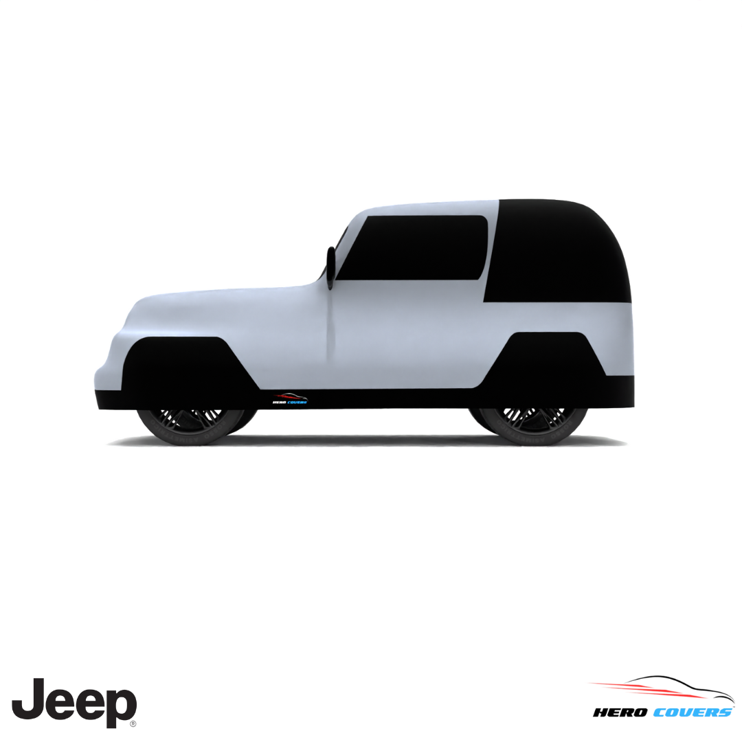 Jeep Wrangler 1996 Car Cover: Indoor & Outdoor Use - HeroCovers