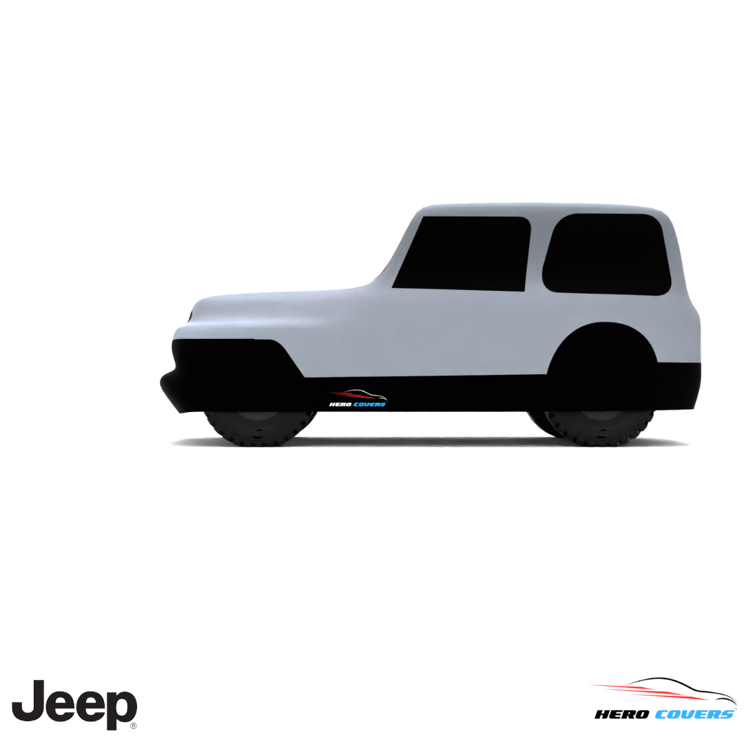 Jeep JS Series 1976 Car Cover: Indoor & Outdoor Use - HeroCovers